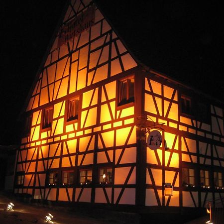 Landhotel Im Hexenwinkel Wiernsheim Exteriör bild